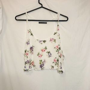 Rock & Rose Floral Crop Top